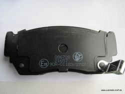 Bremsbel�ge vorne Nissan 100NX 1,6 von Herzog Germany