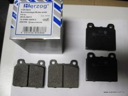 Bremsbel�ge vorne VW Transporter T2 T3 Herzog Germany