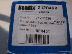 Bendix Radbremszylinder Fiat Tempra Tipo 71738325
