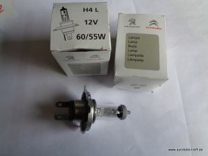 2 x Peugeot Citroen H4 Lampe Birnen