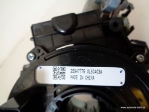 Kontakteinheit Airbagschleifring Z�ndschloss Opel 13243376