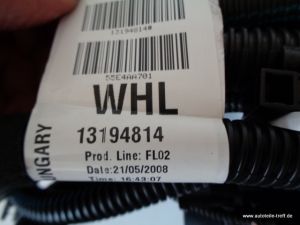 Original Opel Signum Vectra C Kabelbaum Scheinwerfer