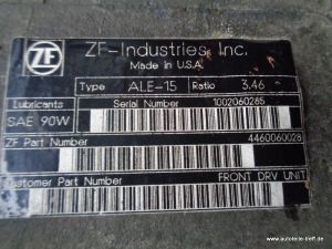 Differenzial vorne Mercedes ML55 W163 ZF
