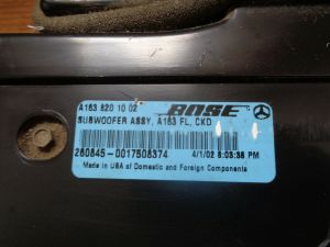 Bose System Soundsystem Mercedes ML W163 Mopf