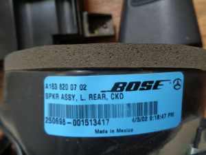 Bose System Soundsystem Mercedes ML W163 Mopf
