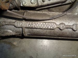 Lenkgetriebe mit elektrischer Lenkhilfe Peugeot 207