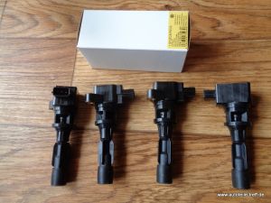 4 x Z�ndspule Mazda 3 2,3 MPS Turbo Hella LF2L18100