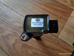 4 x Z�ndspule Mazda 3 2,3 MPS Turbo Hella LF2L18100