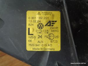 Scheinwerfer links VW Sharan 7M Facelift